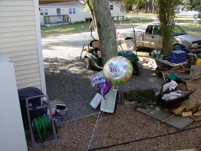 Mom's 71st Birthday Balloons